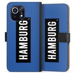 Sideflip mit langer Lasche schwarz