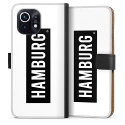 Sideflip mit langer Lasche schwarz