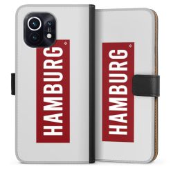 Sideflip mit langer Lasche schwarz