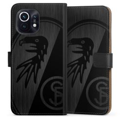 Sideflip mit langer Lasche schwarz