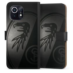 Sideflip mit langer Lasche schwarz