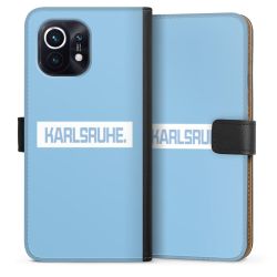 Sideflip mit langer Lasche schwarz