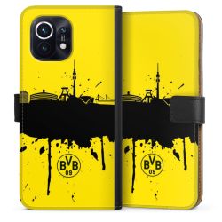 Sideflip mit langer Lasche schwarz