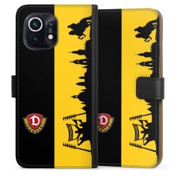 Sideflip mit langer Lasche schwarz