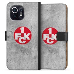 Sideflip mit langer Lasche schwarz