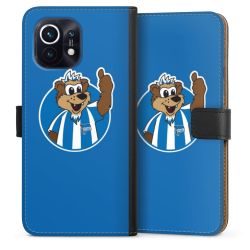 Sideflip mit langer Lasche schwarz