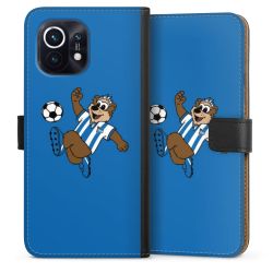 Sideflip mit langer Lasche schwarz