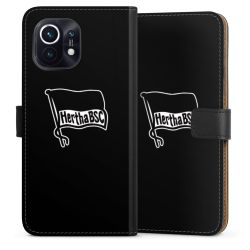 Sideflip mit langer Lasche schwarz