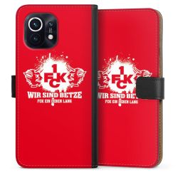 Sideflip mit langer Lasche schwarz