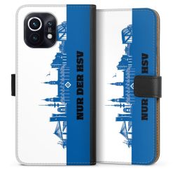 Sideflip mit langer Lasche schwarz