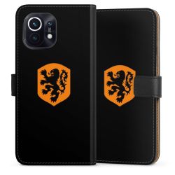 Sideflip mit langer Lasche schwarz