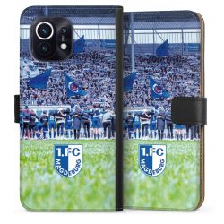 Sideflip mit langer Lasche schwarz