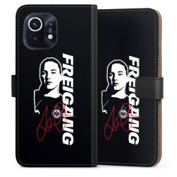 Sideflip mit langer Lasche schwarz