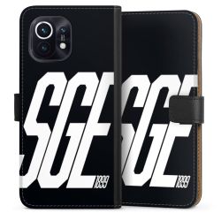 Sideflip mit langer Lasche schwarz