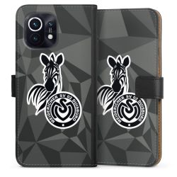 Sideflip mit langer Lasche schwarz