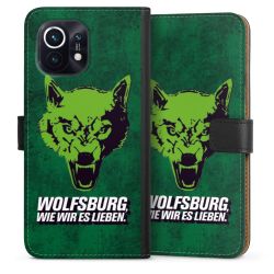 Sideflip mit langer Lasche schwarz