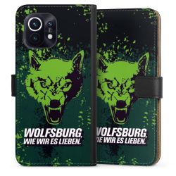 Sideflip mit langer Lasche schwarz