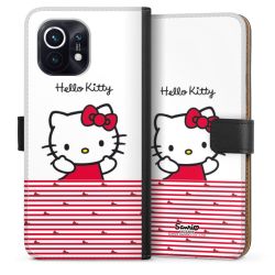 Sideflip mit langer Lasche schwarz