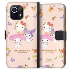 Sideflip mit langer Lasche schwarz