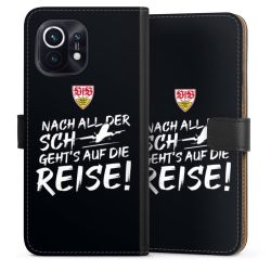 Sideflip mit langer Lasche schwarz