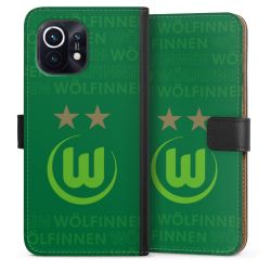 Sideflip mit langer Lasche schwarz