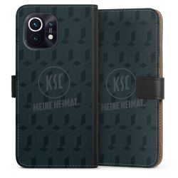 Sideflip mit langer Lasche schwarz