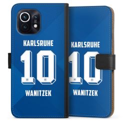 Sideflip mit langer Lasche schwarz