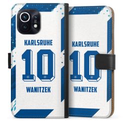 Sideflip mit langer Lasche schwarz