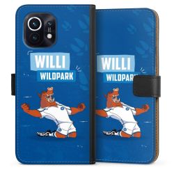 Sideflip mit langer Lasche schwarz