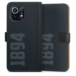 Sideflip mit langer Lasche schwarz