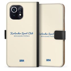 Sideflip mit langer Lasche schwarz