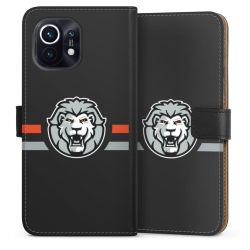 Sideflip mit langer Lasche schwarz