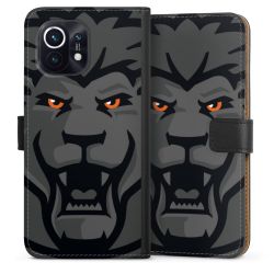 Sideflip mit langer Lasche schwarz