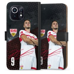 Sideflip mit langer Lasche schwarz