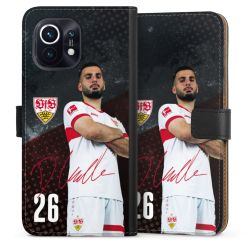 Sideflip mit langer Lasche schwarz