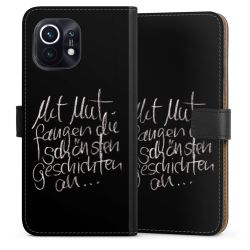 Sideflip mit langer Lasche schwarz