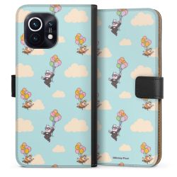 Sideflip mit langer Lasche schwarz