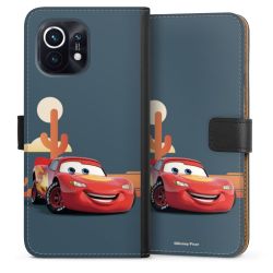 Sideflip mit langer Lasche schwarz