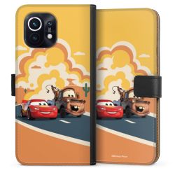 Sideflip mit langer Lasche schwarz