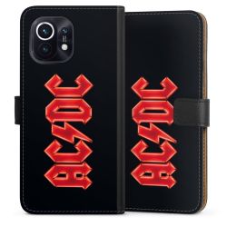 Sideflip mit langer Lasche schwarz