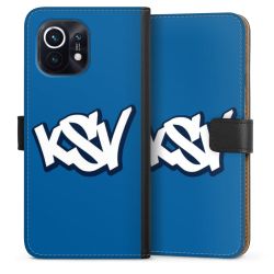 Sideflip mit langer Lasche schwarz