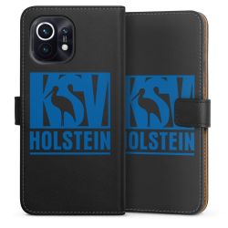 Sideflip mit langer Lasche schwarz