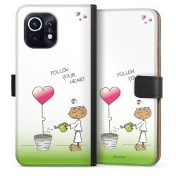 Sideflip mit langer Lasche schwarz