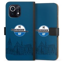 Sideflip mit langer Lasche schwarz