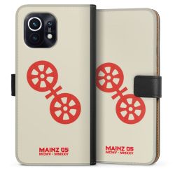 Sideflip mit langer Lasche schwarz