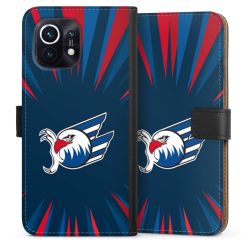 Sideflip mit langer Lasche schwarz