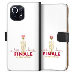 Sideflip mit langer Lasche schwarz