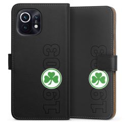 Sideflip mit langer Lasche schwarz