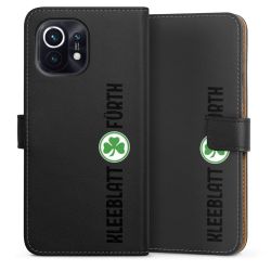 Sideflip mit langer Lasche schwarz