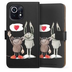 Sideflip Fodral med flap svart